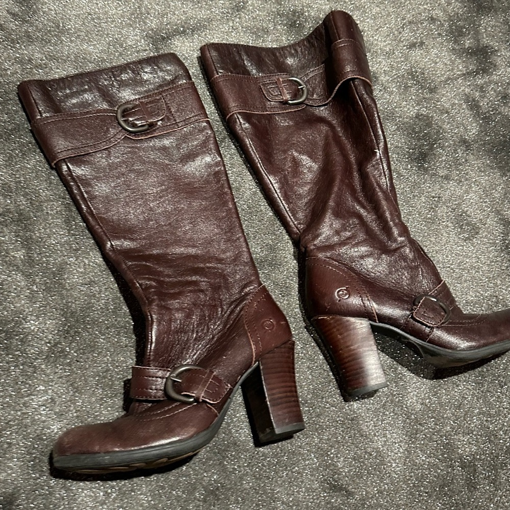 Bjorn leather boots.
